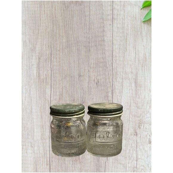Set of 2 Vintage Antrol Ant Poison Bottles - Clear Glass, Made in Los Angeles, U - Picture 2 of 6